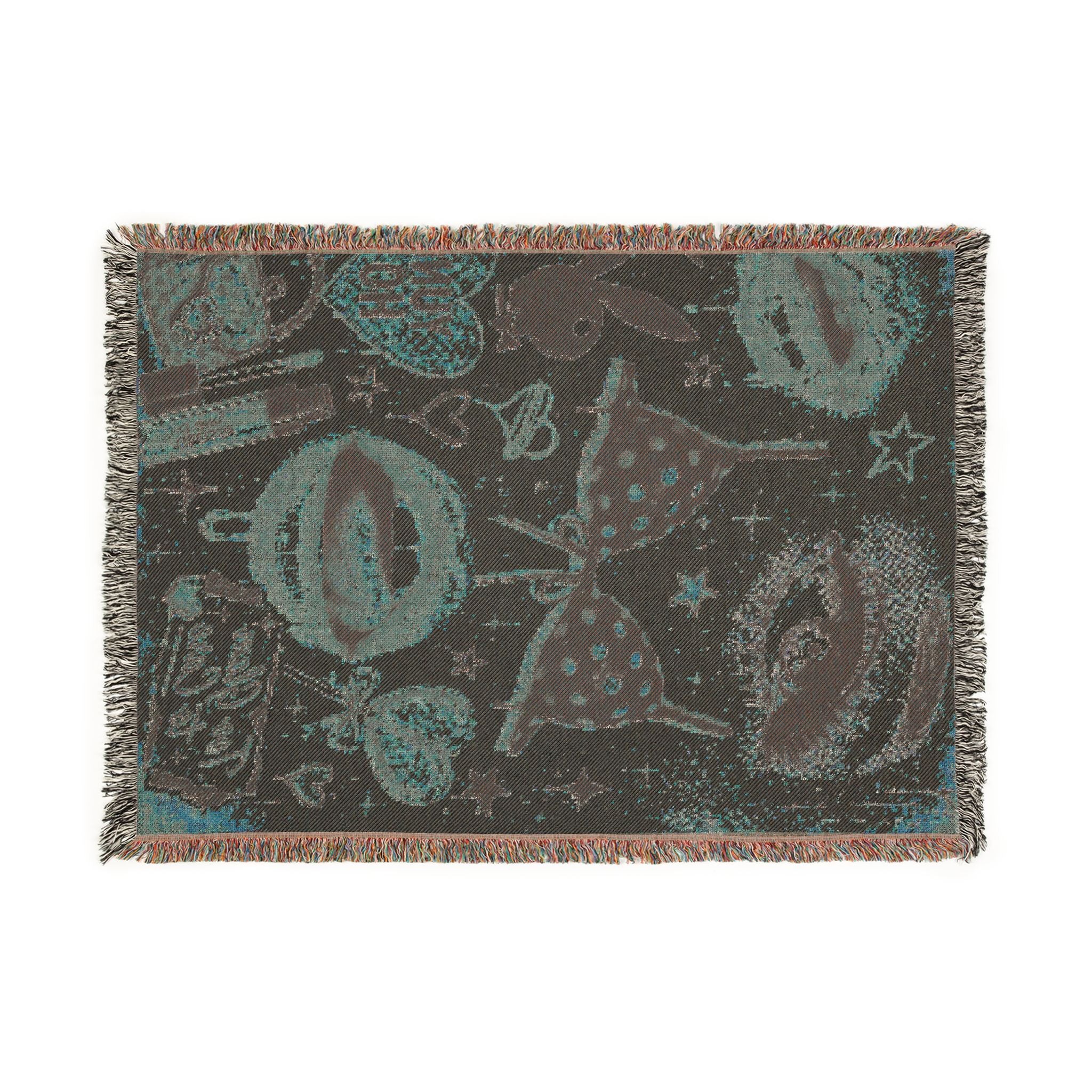 Too Glam to Care Woven Blanket