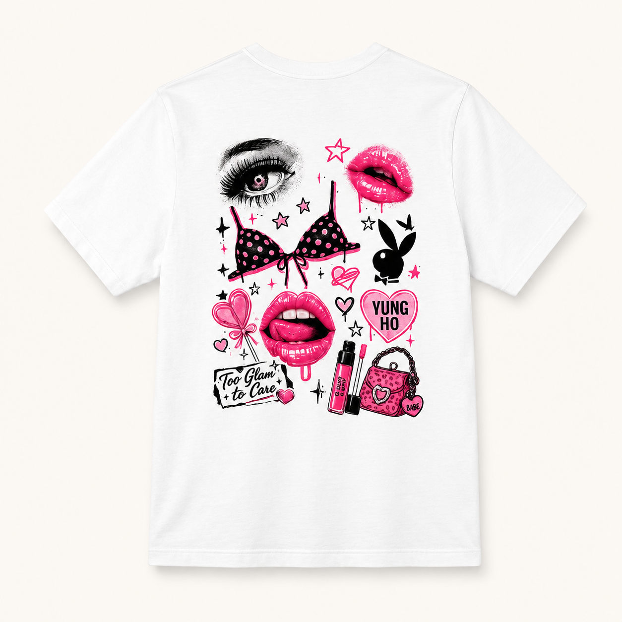 Too Glam to Care Tee