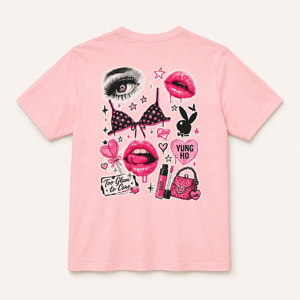 Too Glam to Care Tee