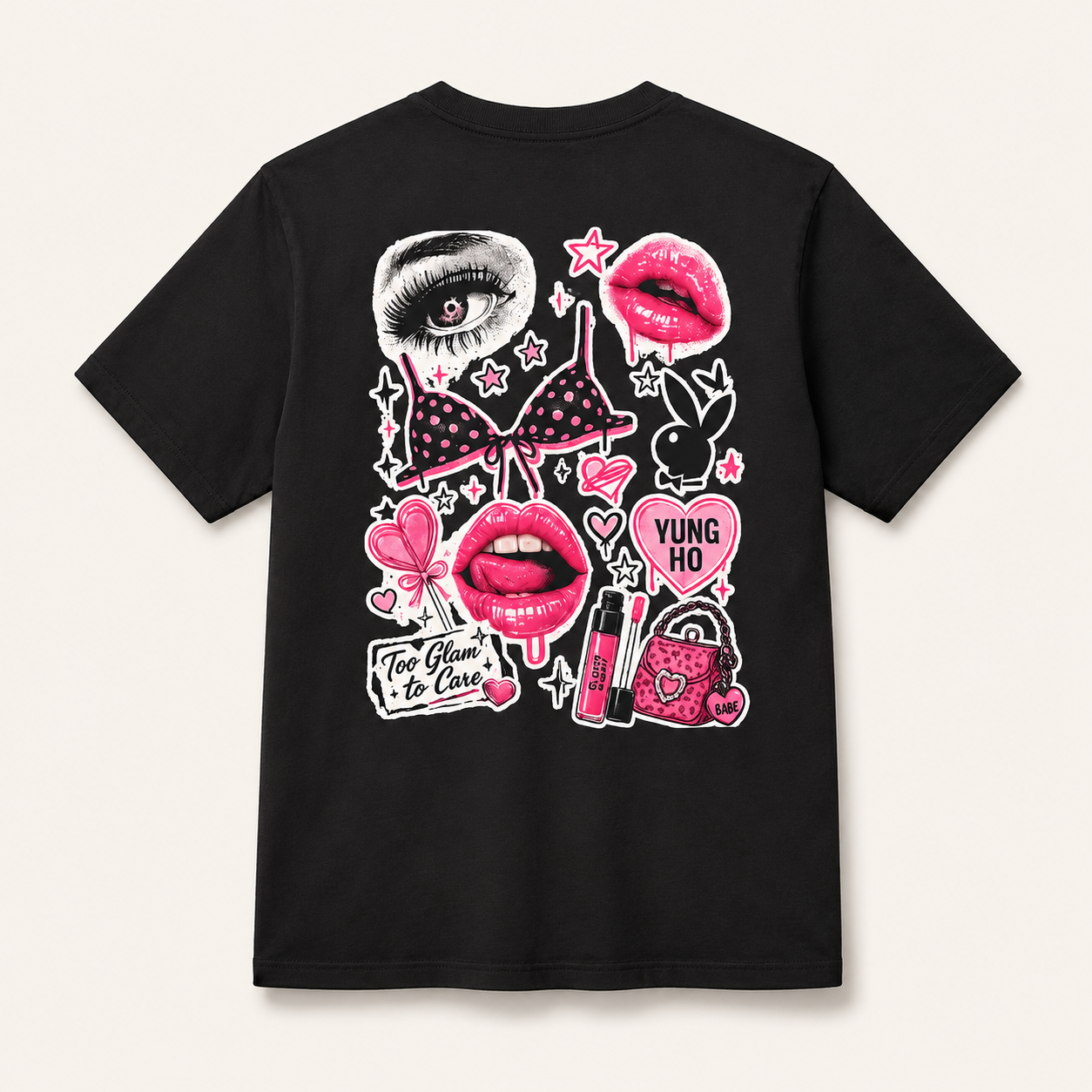 Too Glam to Care Tee