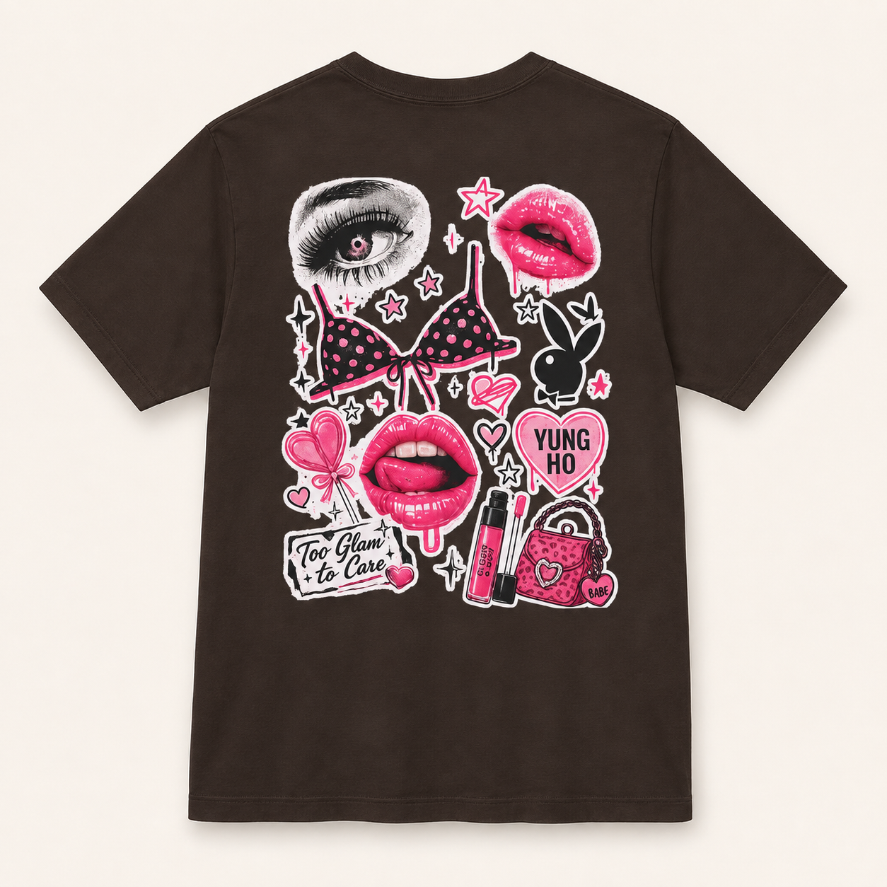 Too Glam to Care Tee