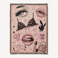 Too Glam to Care Woven Blanket