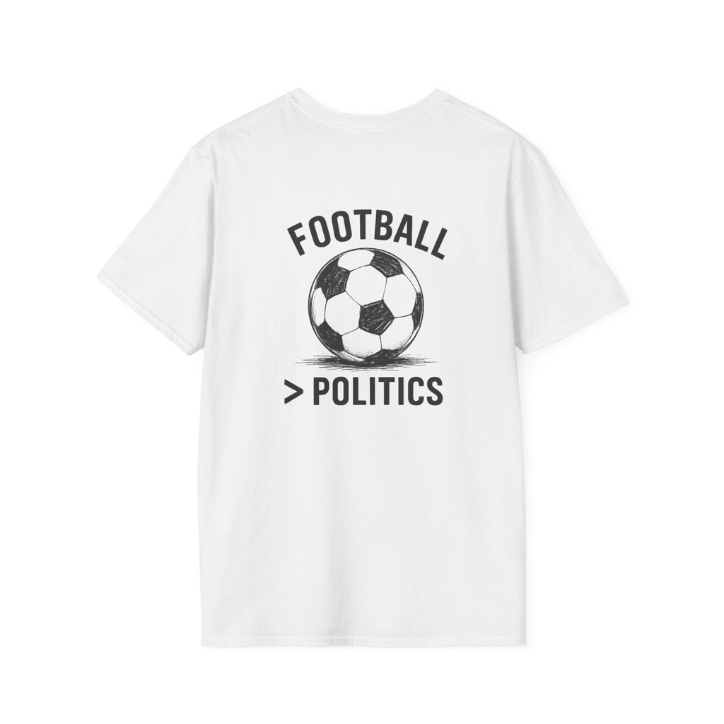 Football Over Politics Tee