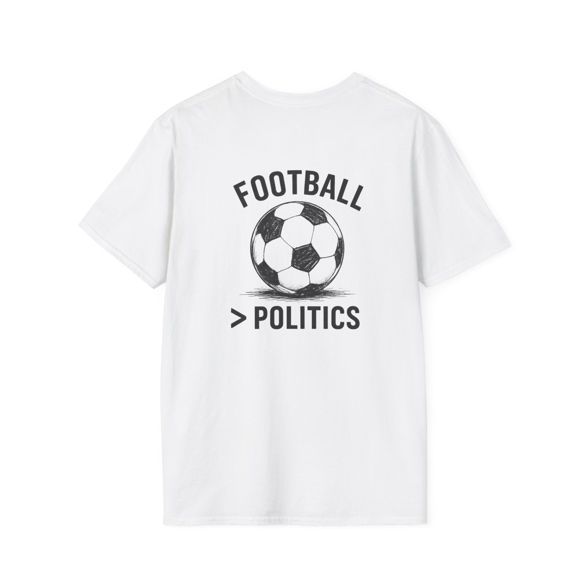 Football Over Politics Tee